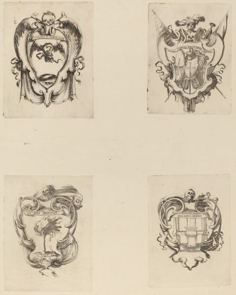 Four Emblems for the Funeral of Prince Francesco de Medici.