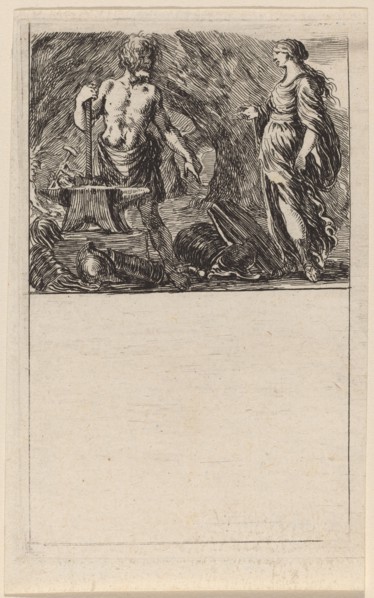 Vulcan and Thetis, 1644.