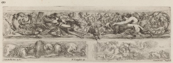 Three Ornamental Bands, probably 1648.