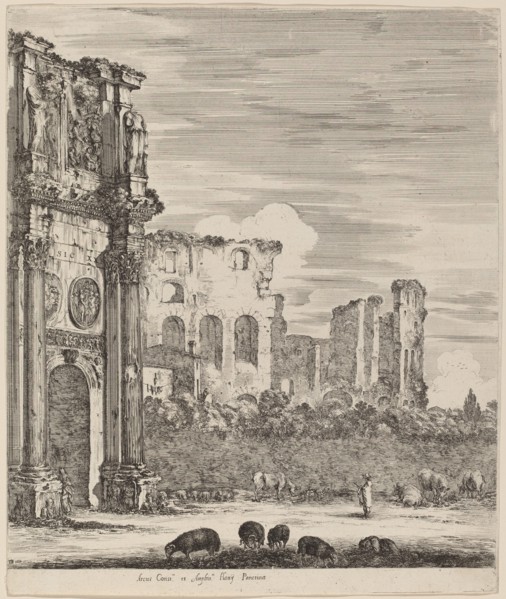 Arch of Constantine, 1656.