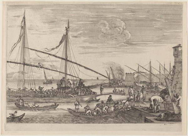 The Fortifications at Livorno, probably c. 1654/1655.