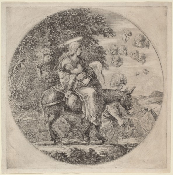The Flight into Egypt, probably 1662.