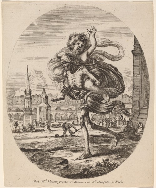 Death Carrying a Child to the Left, probably 1648.