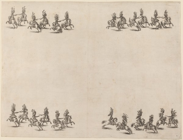 Cavaliers Fighting with Swords, 1652.