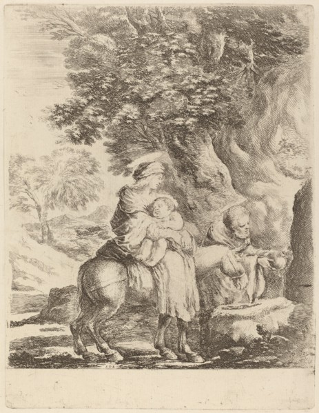 The Flight into Egypt.