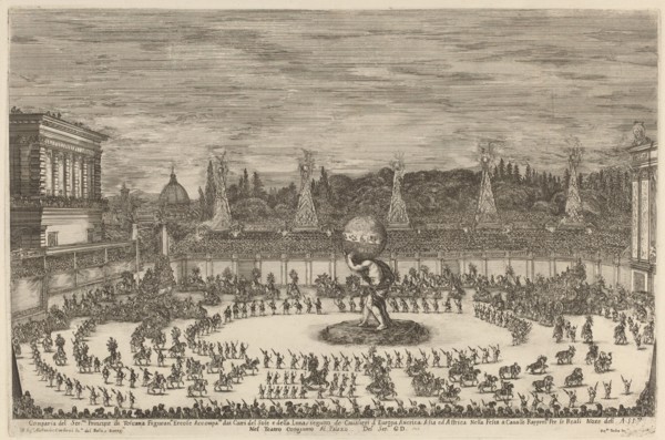 Entrance of the Prince of Tuscany, 1661.