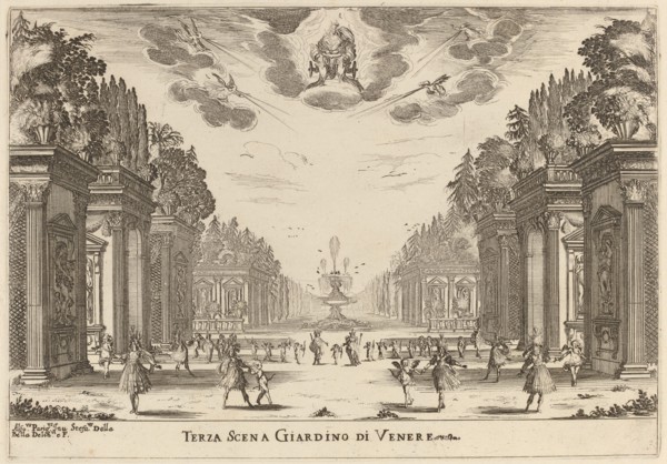 Terza Scena Giardino di Venere, 1637.