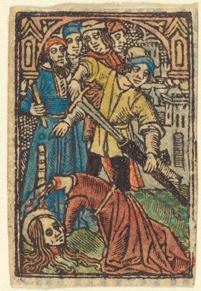 Beheading of Saint Catherine (?).