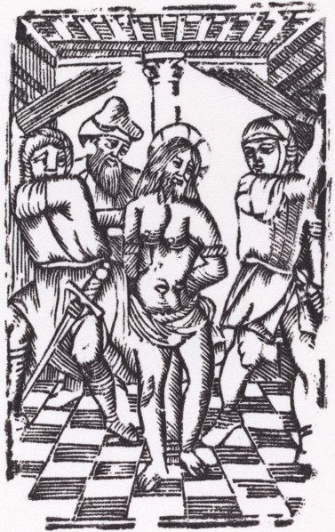 The Flagellation. [Probably French 16th century, restrike 1968].