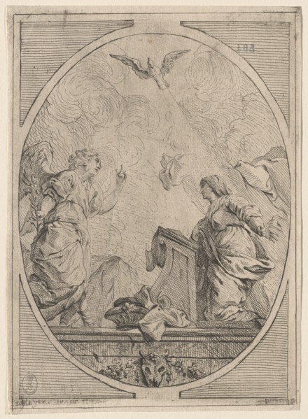 The Annunciation, c. 1730.
