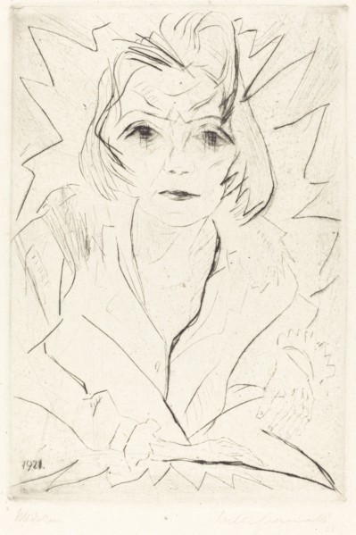 Madchen (Girl), 1921.