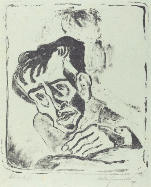 Bildnis Dr. Gr., 1919.