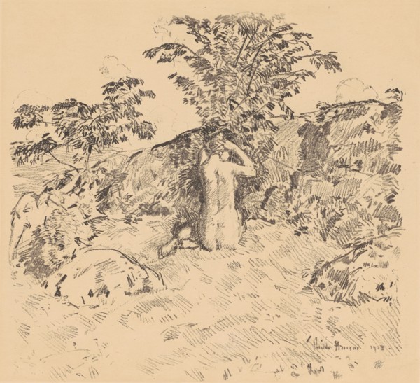 The Wild Cherry Tree, 1918.