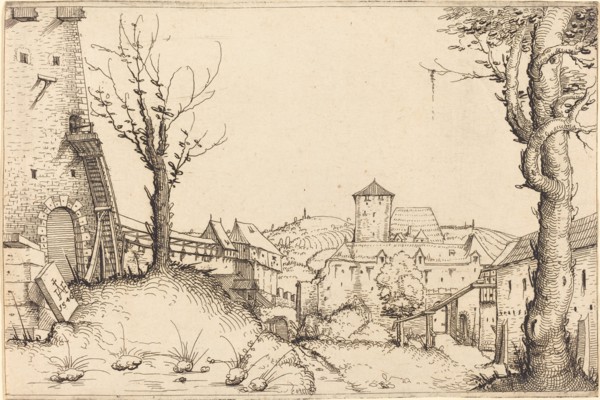 Courtyard of a Castle, 1546.
