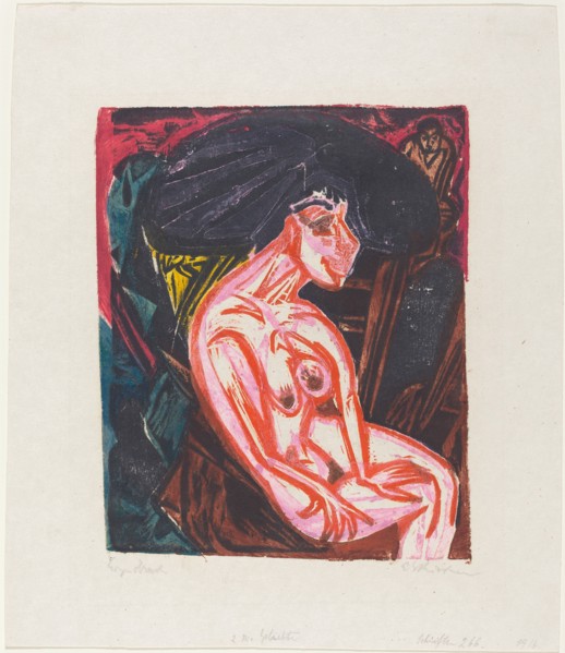 Peter Schlemihls wundersame Geschichte: Die Geliebte (Peter Schlemihl's Wondrous Story: The Beloved), 1915.