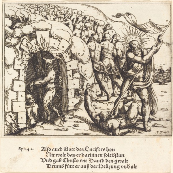 The Harrowing of Hell, 1547.