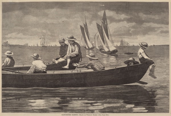 Gloucester Harbor, published 1873.