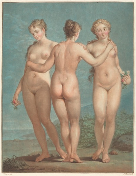 Les trois graces. [The three graces].