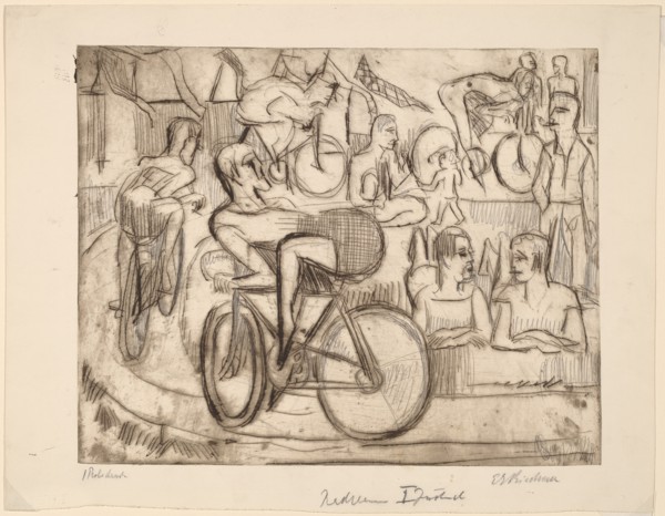 Cycle Race, 1926.
