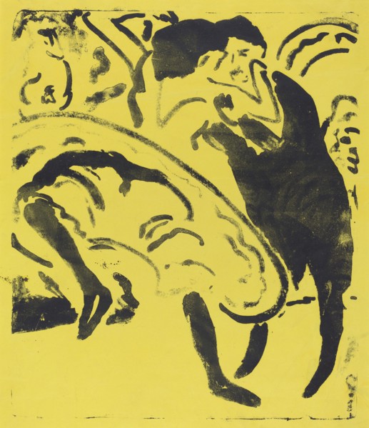 Dancing Couple, 1909.