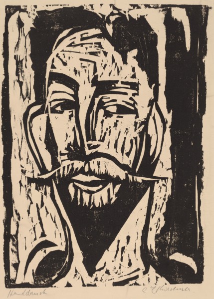 Head of Prof. Dr. Graef, 1915.