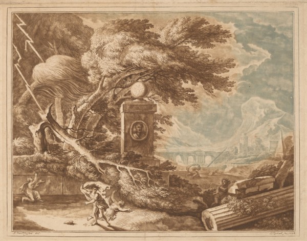 Heroic Stormy Landscape, 1724.