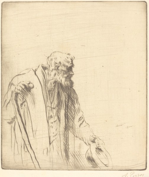 Beggar (Un mendiant).