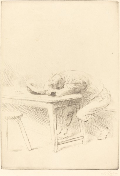 Siesta of a Laborer (Sieste d'un ouvrier).