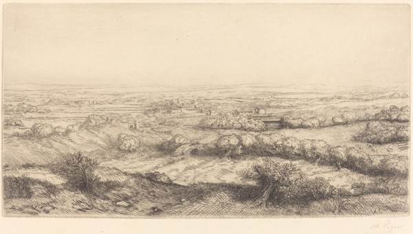Valley in Bourgogne (Une vallee en Bourgogne).