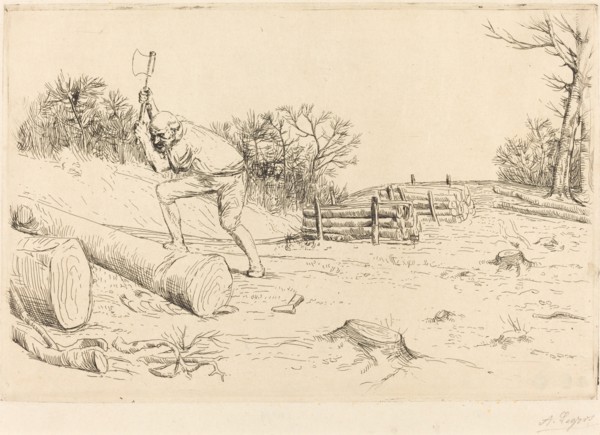 Woodcutter (Le bucheron).