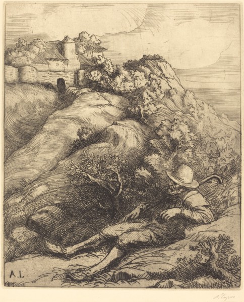 Sleeping Shepherd (Le repos du berger).
