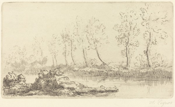 Banks of the Adour (Bord de l'Adour).