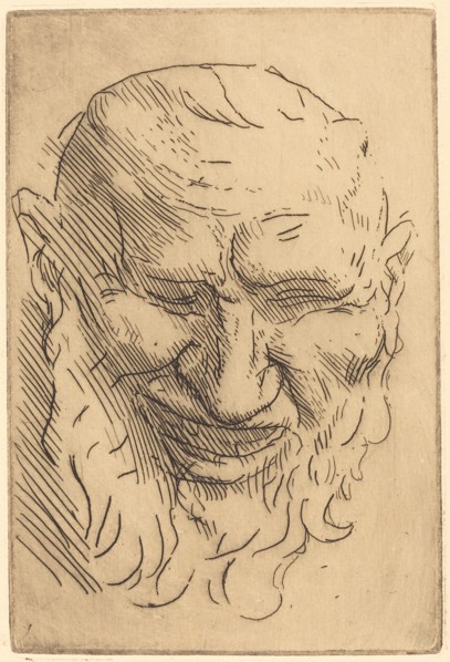 Small Satyr Mask (Petit masque de satyre).
