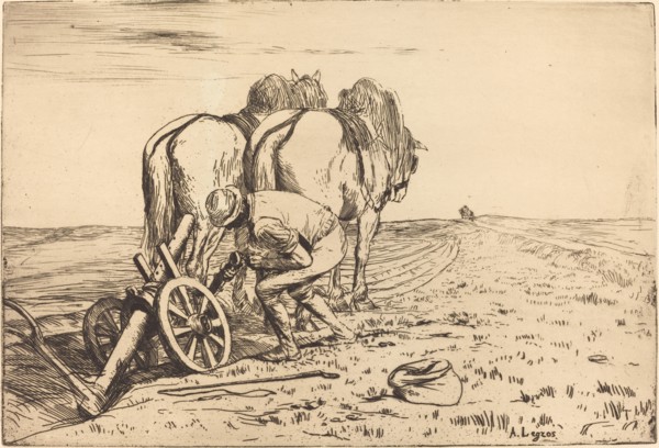 The Plow (La charrue).