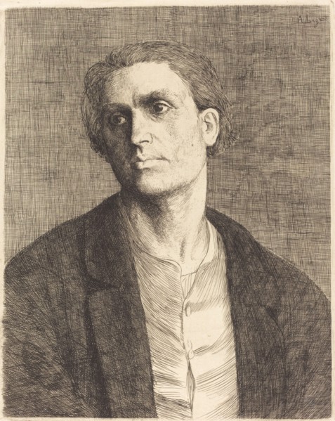 Study of a Man's Head (Etude de tete d'homme).