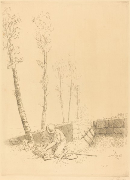 Finding the Sheep (Le mouton retrouve).