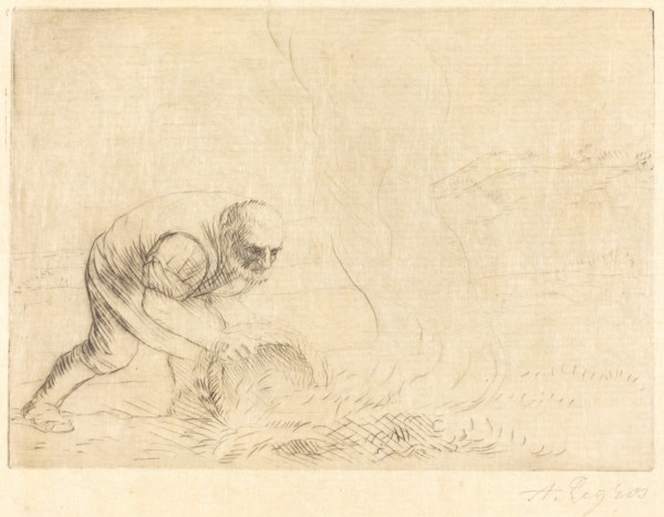 Burning Grass (Le bruleur d'herbes).