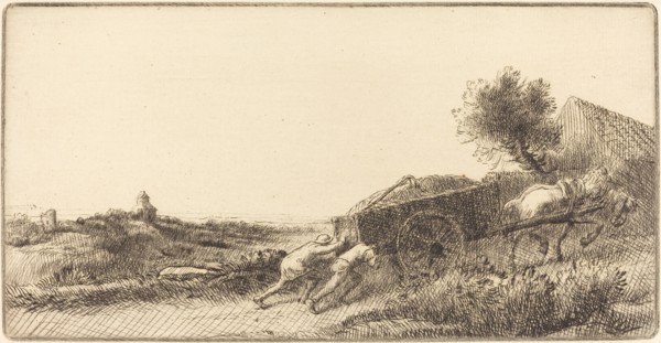 Returning with the Hay (Rentrant le foin).