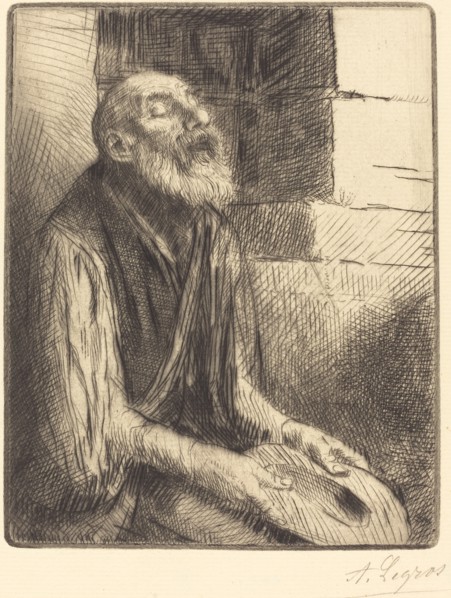 Seated Beggar (Mendiant assis).