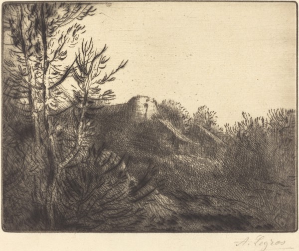View of a Farm (La ferme de Valoux).