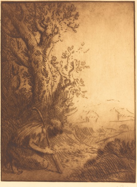The Prodigal Son, 4th plate (L'enfant prodigue).