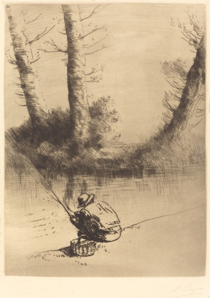 Angler (Le pecheur a la ligne).