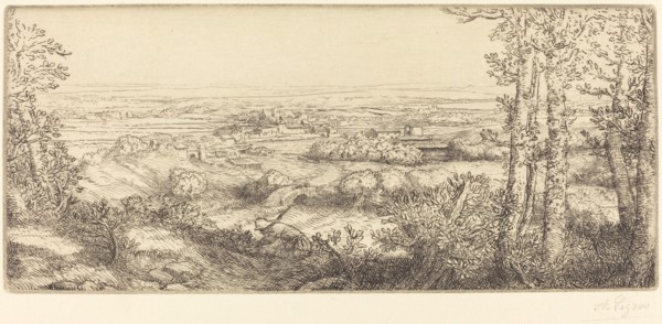 Valley in Bourgogne (Une vallee en Bourgogne).