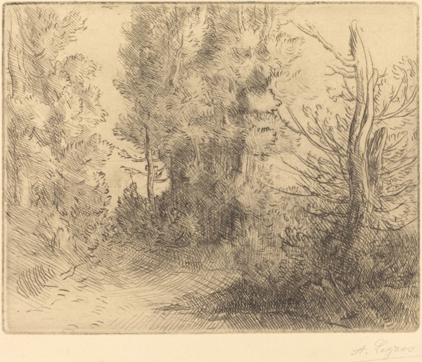 Landscape: Near Chailleux (Paysage: Pres Chailleux).