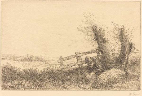 Farmer Reclining (Le fermier au repos).