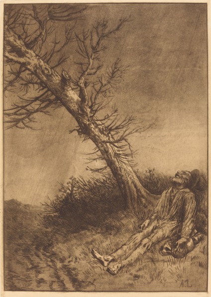 Death of the Vagabond (La mort du vagabond).