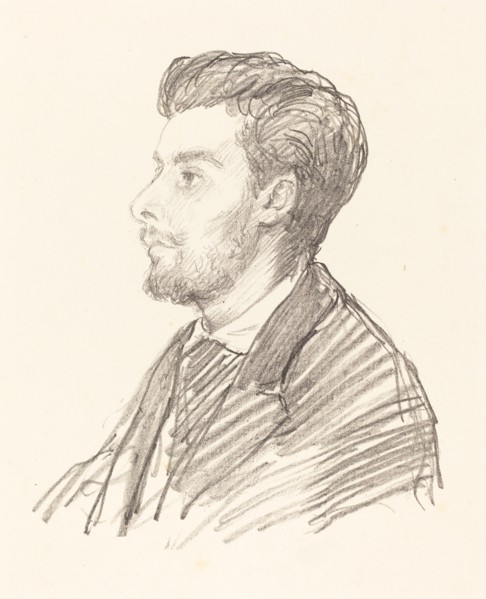 Frederic Regamey, late 19th century? Creator: Alphonse Legros.