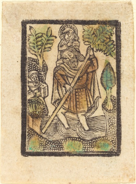 Saint Christopher, 1470/1480.