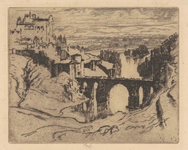 St. Martin's Bridge, Toledo, 1904.