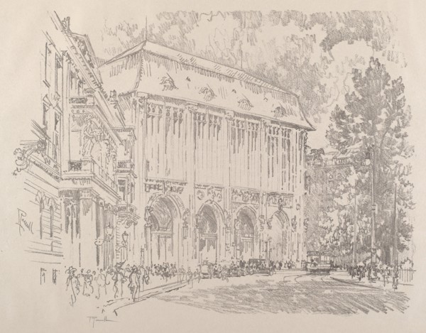 Wertheim, Leipziger-Platz, Berlin, 1921.
